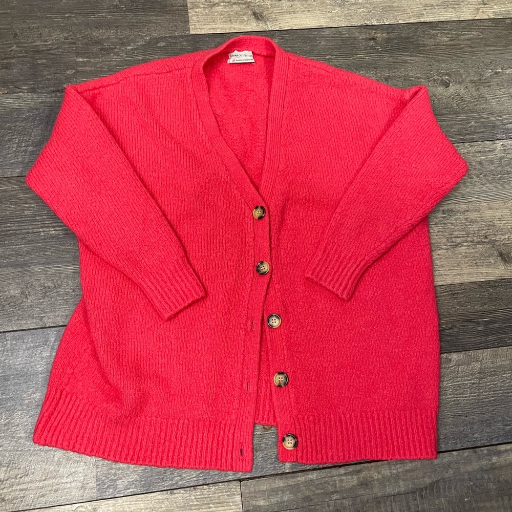 Urban Outfitters Pink Cardigan Sweater